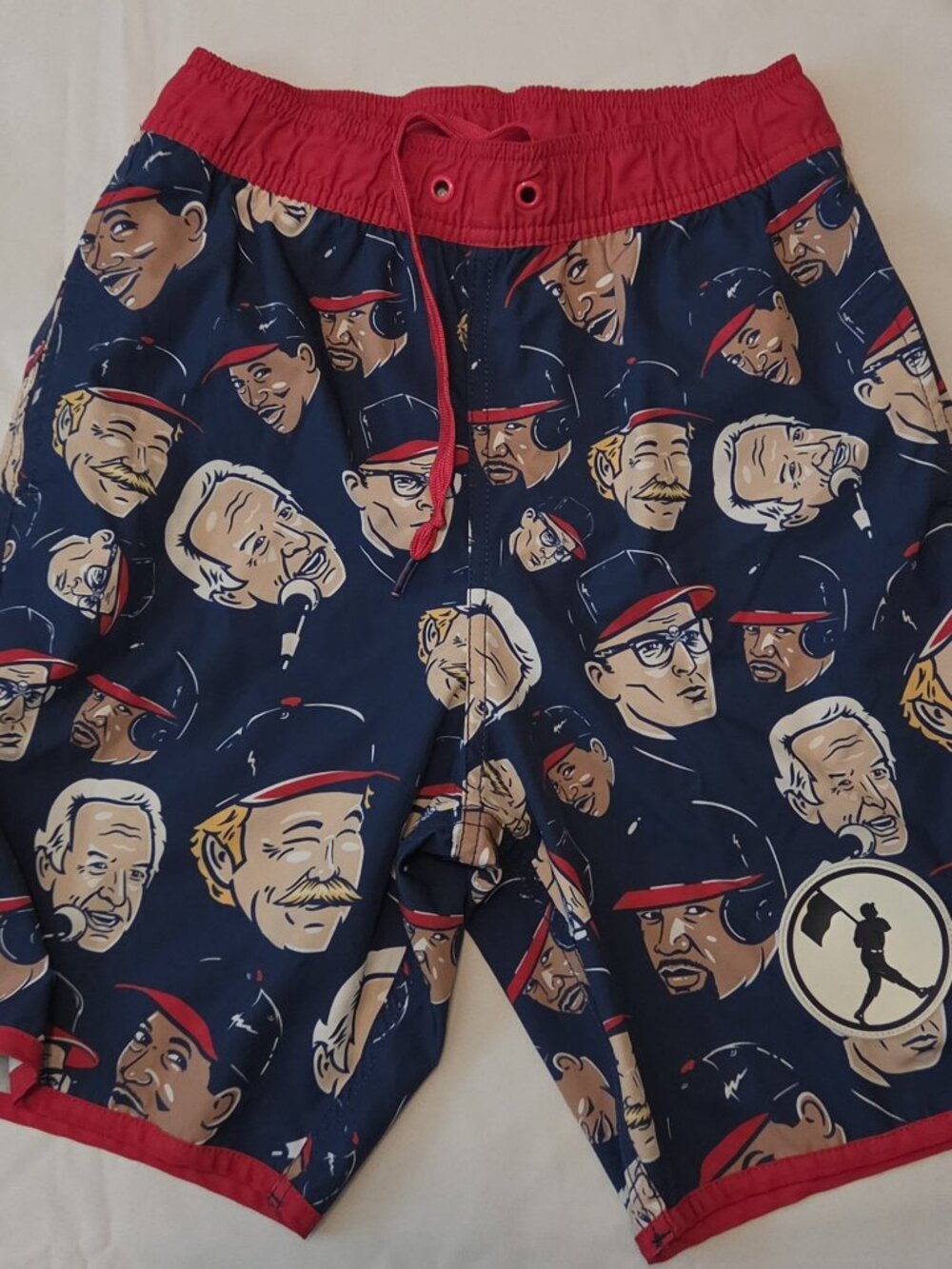 Baseballism “Major League” Swim Trunks Size S – Baseball Theme – Great Condition